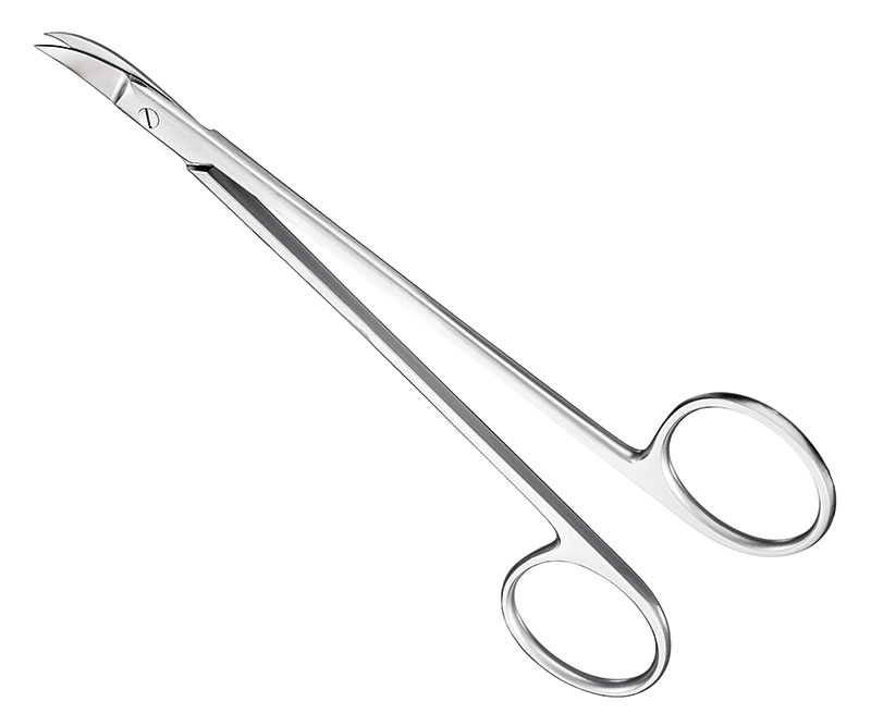 QUINBY, suture-/gum scissors